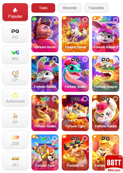 Experiência de Jogos 88tt.com